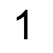 Zahl 1