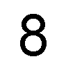 Zahl 8