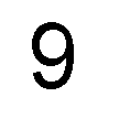 Zahl 9